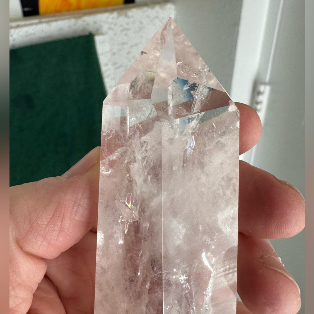 Blue Needle Quartz Tower - Picture 5 of 6